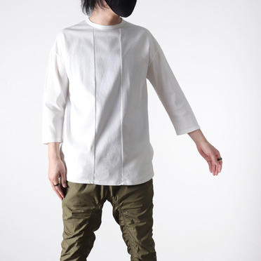 3/4 SIDE POCKET-T　WHITE No.19