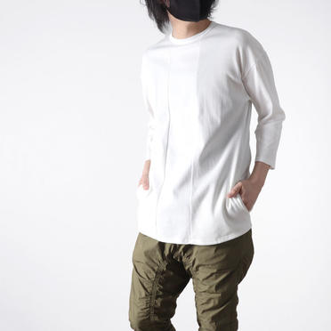 3/4 SIDE POCKET-T　WHITE No.20