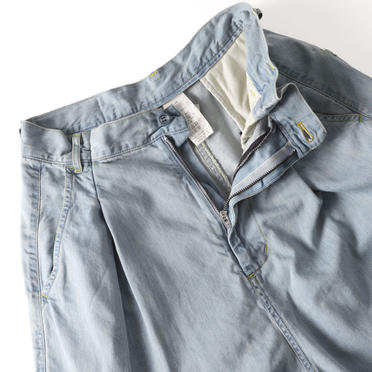 MIDIUMISOLID cocoon denim PT　L.BLUE No.12