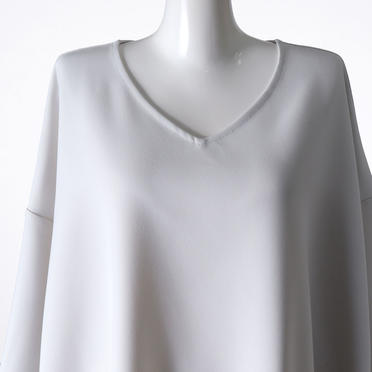 v neck cocoon P/O　L.GRAY No.7