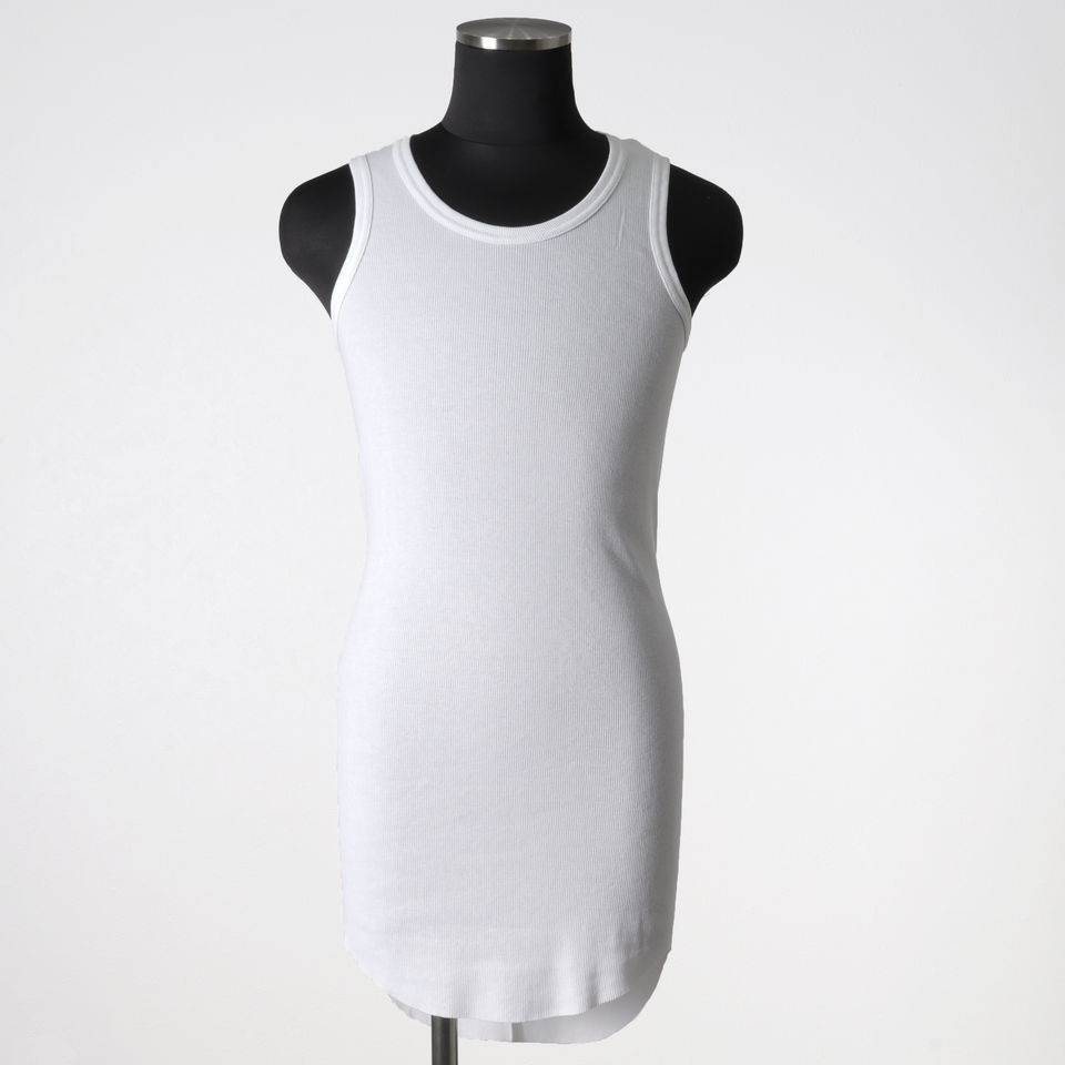 Rib Tank　WHITE