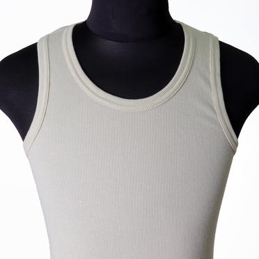 Rib Tank　L.BEIGE No.7