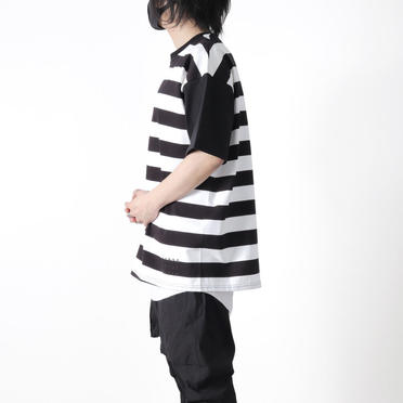 Combi Over Sized Top　BK×ST No.15