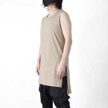 Long Tank Top　L.BEIGE No.12