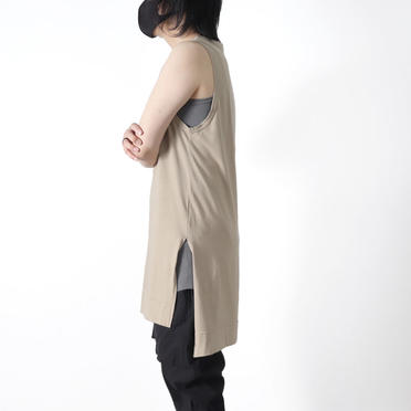 Long Tank Top　L.BEIGE No.13