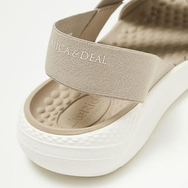 【MICA×CROCS】コラボサンダル　BEIGE No.3