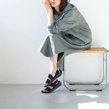 【MICA×CROCS】コラボサンダル　BLACK No.14