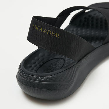 [SALE] 30%OFF【MICA×CROCS】コラボサンダル　BLACK No.5