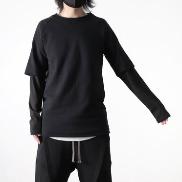 VEDU SWEATER　BLACK No.18