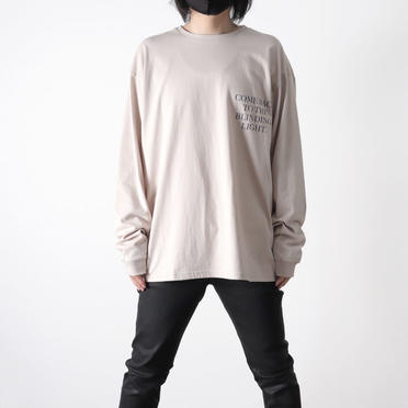 LONG SLEEVE TATTOO TEE　OATMEAL No.6