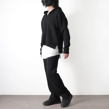 RIB KNIT LOUNGE SET　BLACK No.15