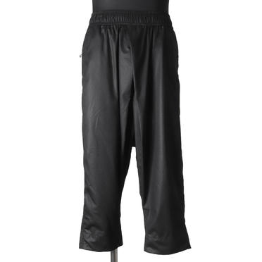 TUCKED CROPPED PANTS　BLACK No.1