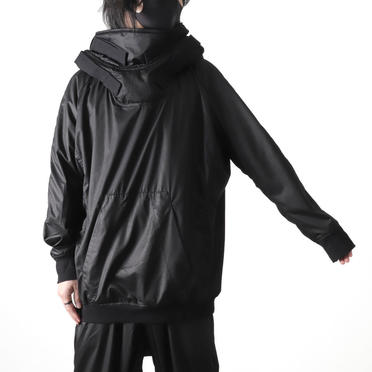 PADDED HOODIE　BLACK No.18