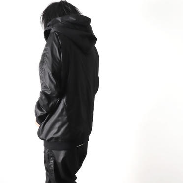 PADDED HOODIE　BLACK No.20