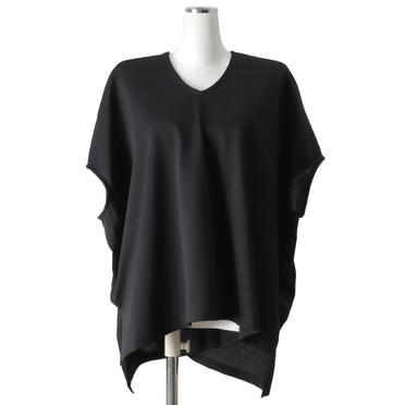 V neck box T　BLACK No.1