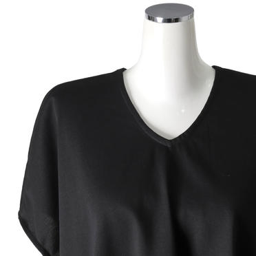 V neck box T　BLACK No.7