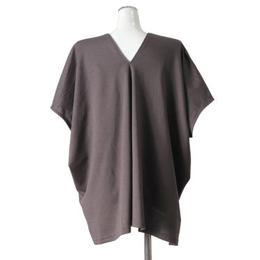 V neck box T　C.GRAY No.5