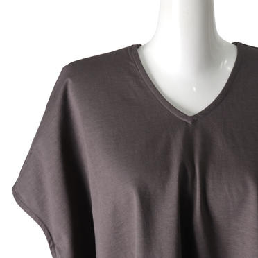 V neck box T　C.GRAY No.7