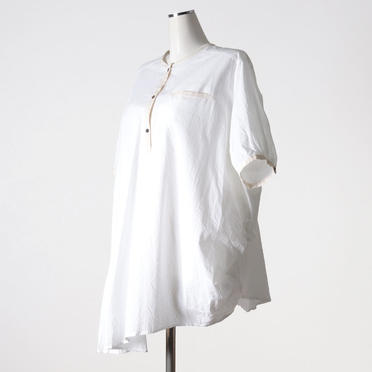 asymmetry half slv shirt　OFF WHITE No.2