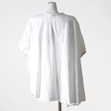 asymmetry half slv shirt　OFF WHITE No.5