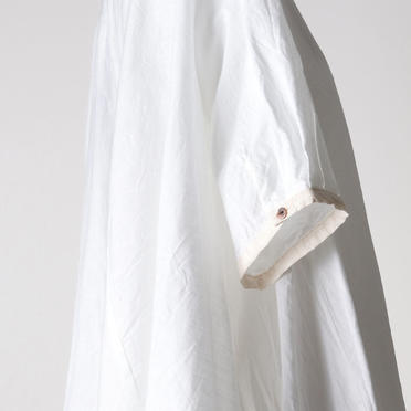 asymmetry half slv shirt　OFF WHITE No.9