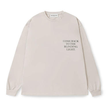 LONG SLEEVE TATTOO TEE　USED IVORY No.2