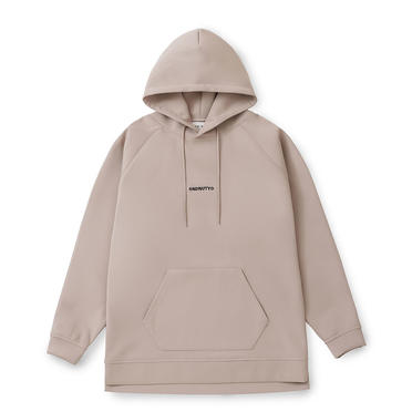 EMBROIDERY LOGO HOODIE　SAND BEIGE No.2