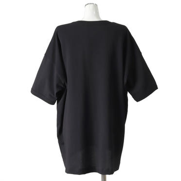 wide sweat P/O　BLACK No.5