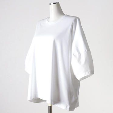 MIDIUMISOLID crew neck cocoon slv P/O　OFF WHITE No.2