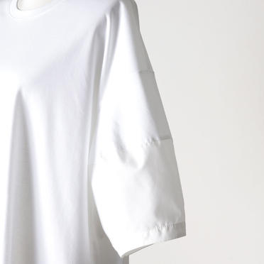 MIDIUMISOLID crew neck cocoon slv P/O　OFF WHITE No.8