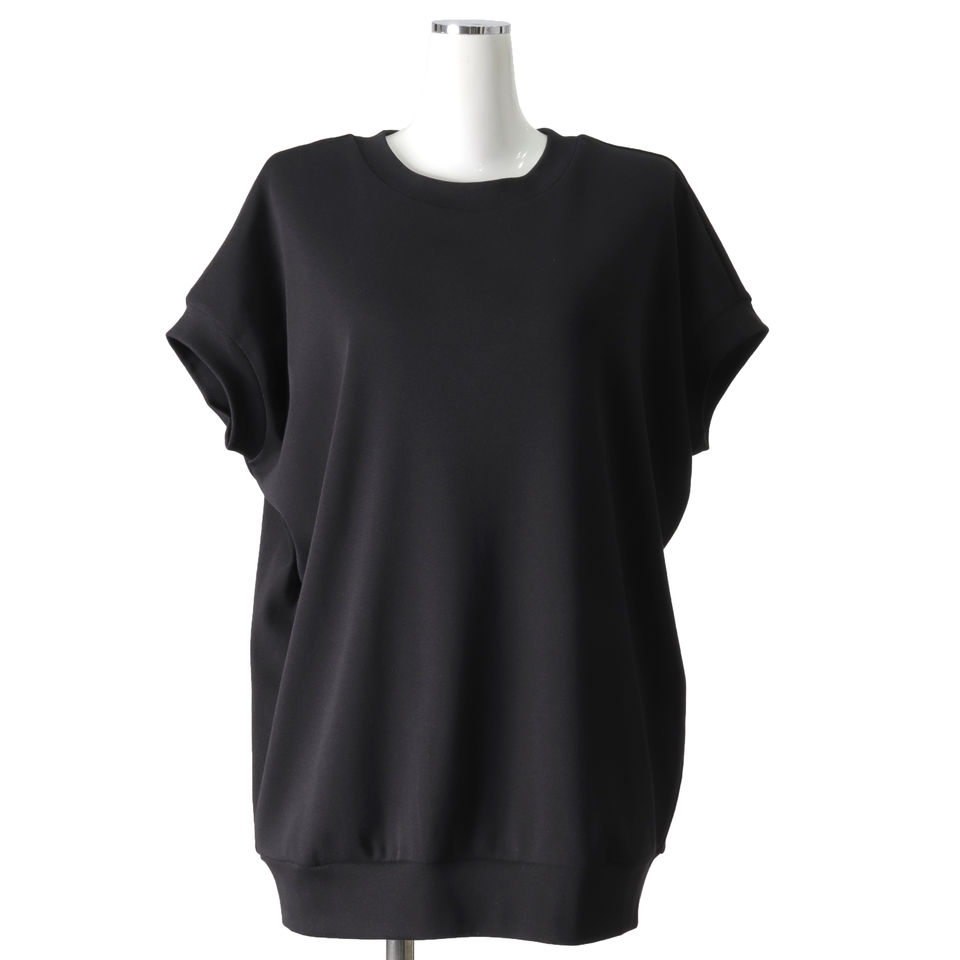 crew neck dolman T　BLACK