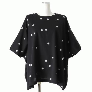 dots print wide P/O　BLACK No.1