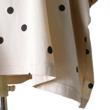 dots print wide P/O　BEIGE No.10