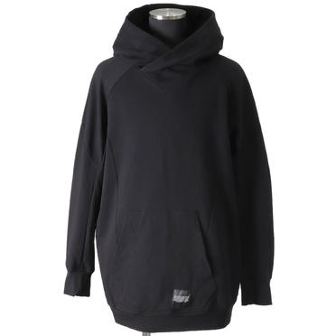 LAYERED HOODIE　BLACK No.1