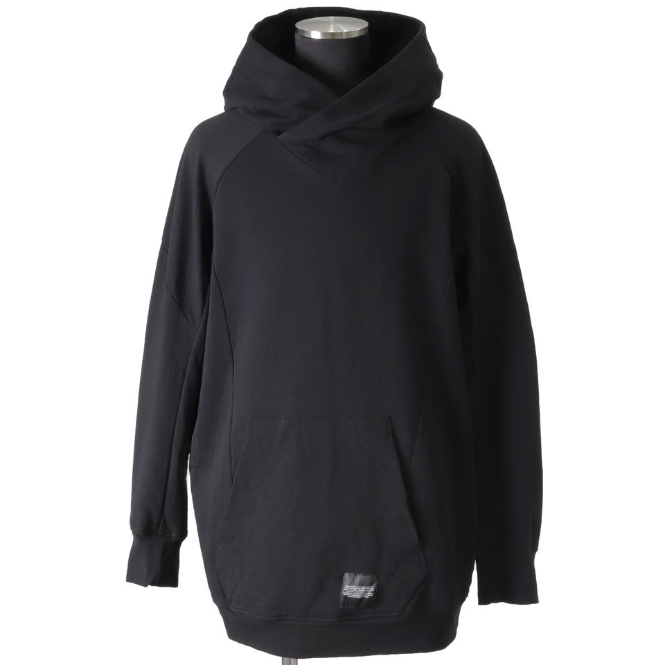 LAYERED HOODIE　BLACK