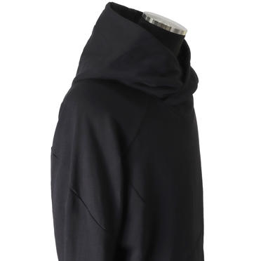 LAYERED HOODIE　BLACK No.8