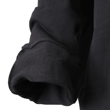 LAYERED HOODIE　BLACK No.12