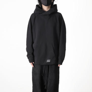 LAYERED HOODIE　BLACK No.13