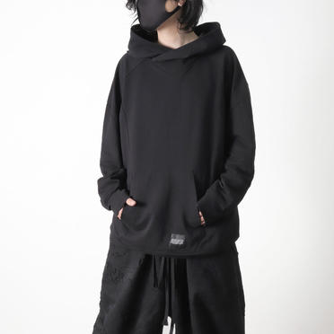 LAYERED HOODIE　BLACK No.20