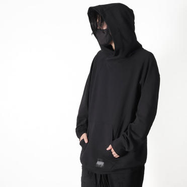 LAYERED HOODIE　BLACK No.21