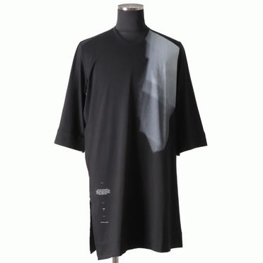 SLIT LS T-SHIRTS　BLACK No.1