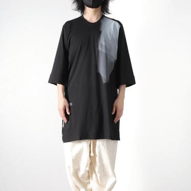 SLIT LS T-SHIRTS　BLACK No.13