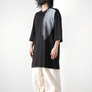 SLIT LS T-SHIRTS　BLACK No.14