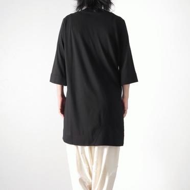 SLIT LS T-SHIRTS　BLACK No.17