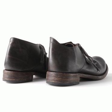 DERBY SHOES　Wipeoff Horse BROWN×BLACK No.7