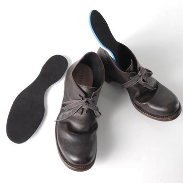 DERBY SHOES　Wipeoff Horse BROWN×BLACK No.12