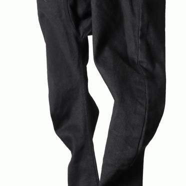 Stretch Denim Sarrouel Skinny　BLACK No.11