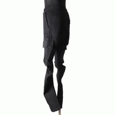 Cargo Sarrouel Skinny　BLACK No.4