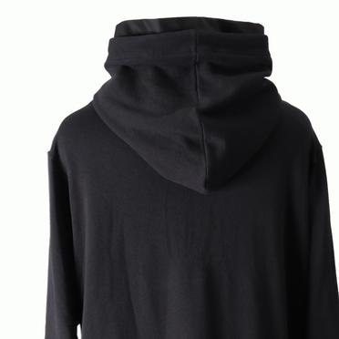 Layered Hoodie Pullover　BLACK No.9