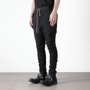 Stretch Denim Sarrouel Skinny　BLACK No.14